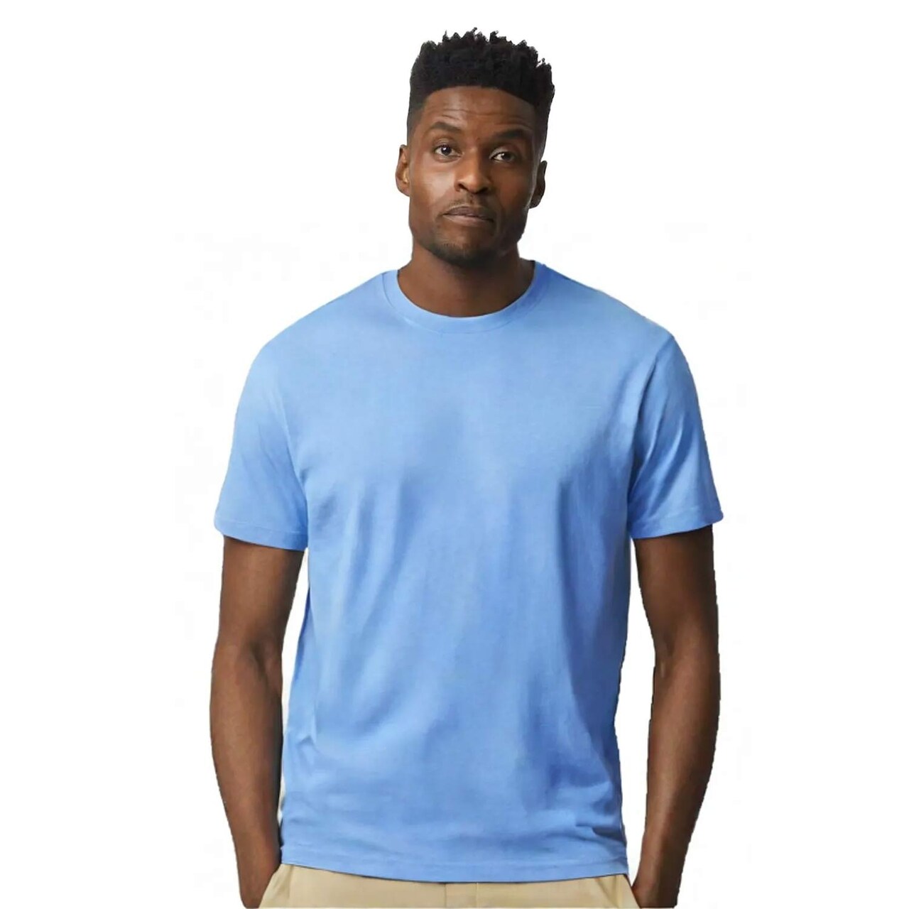 Unisex DryBlend Crewneck Short Sleeve T-Shirt for Active, Casual & Everyday Performance Wear